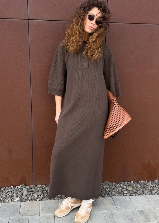 Сукня поло оверсайз