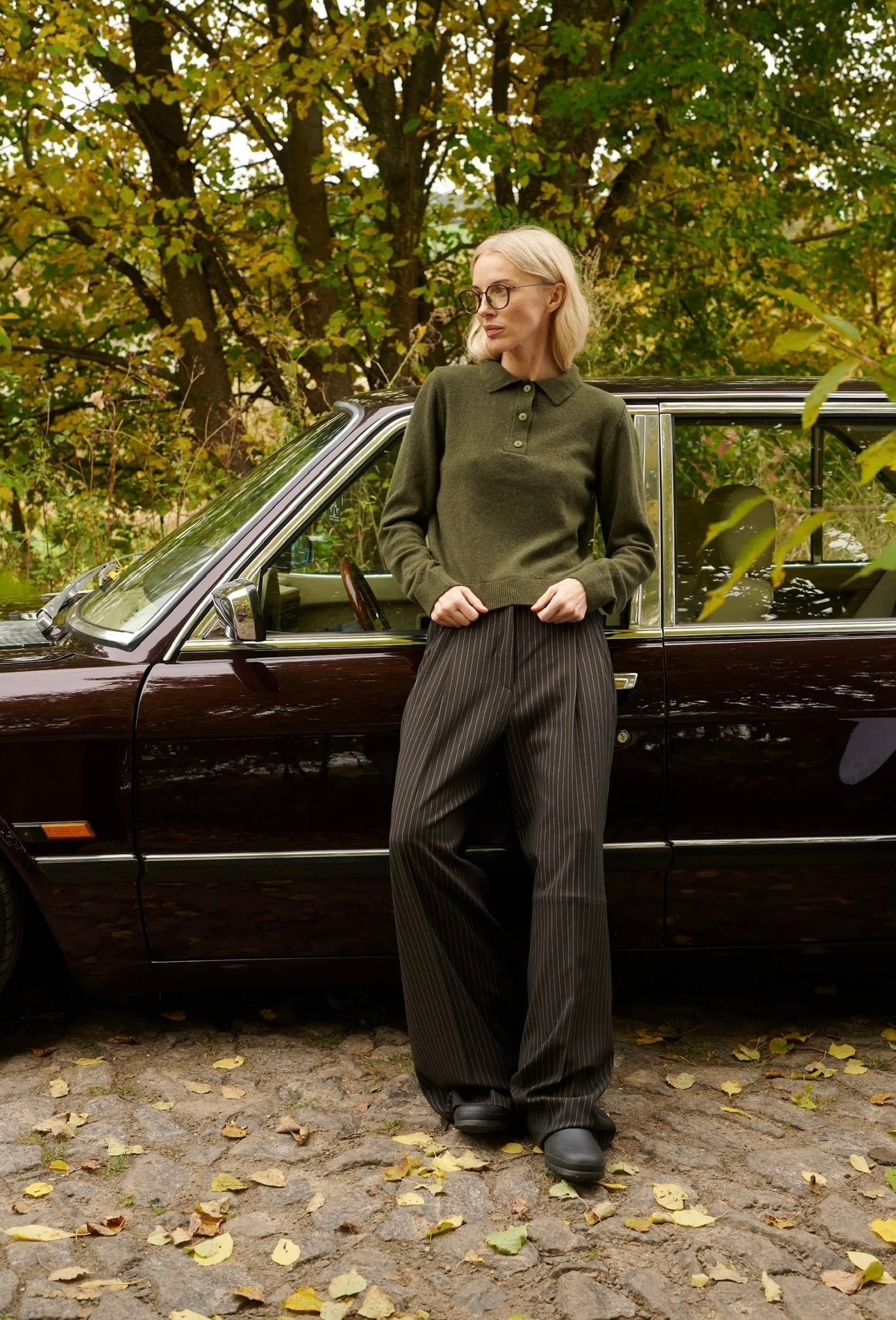 Поло вовняне на гудзиках