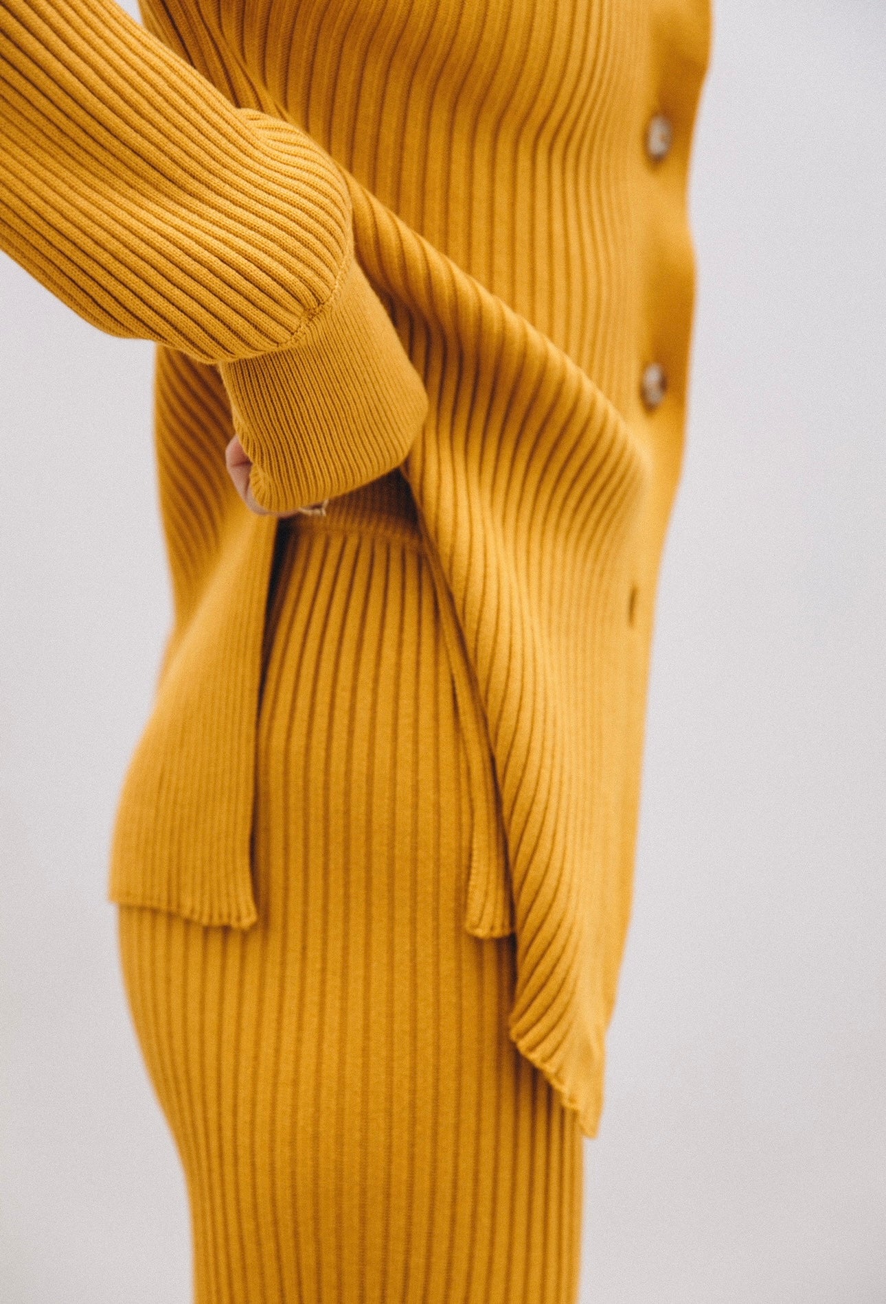 Сорочка в рубчик