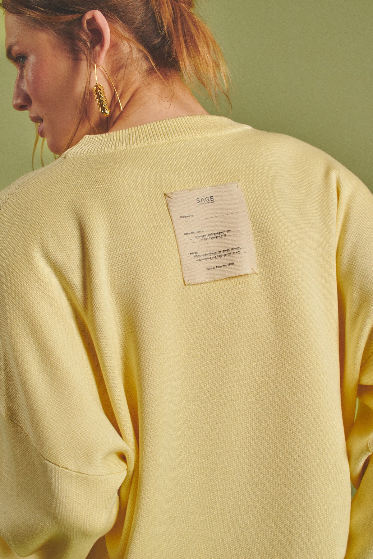 Oversized sweater
