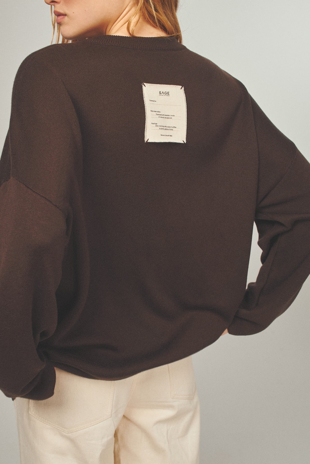 Oversized sweater