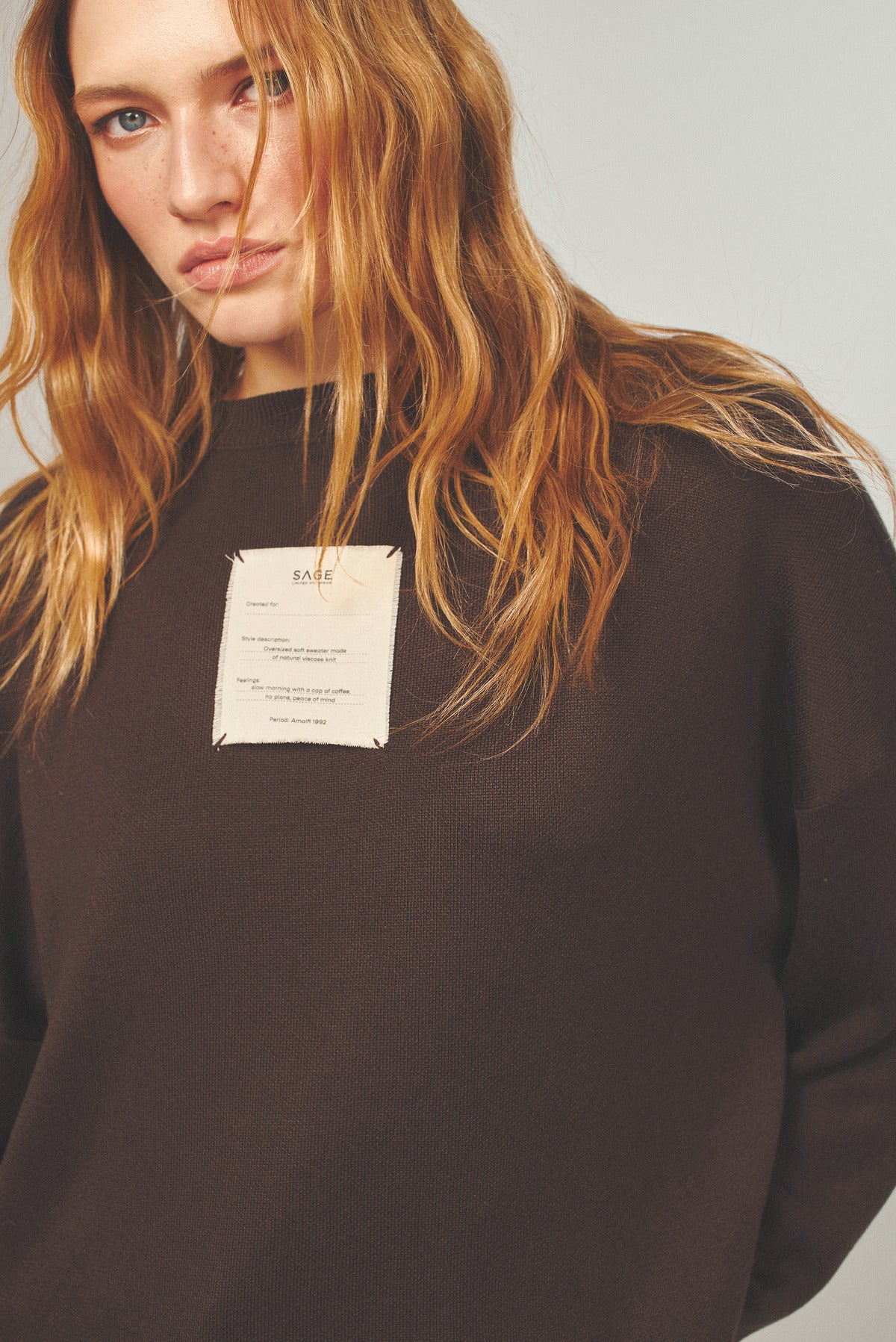 Oversized sweater