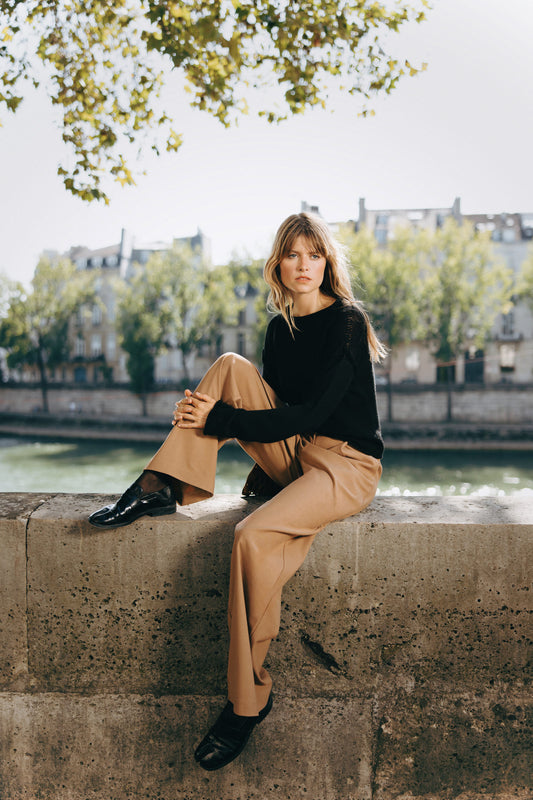 Брюки костюмні палаццо