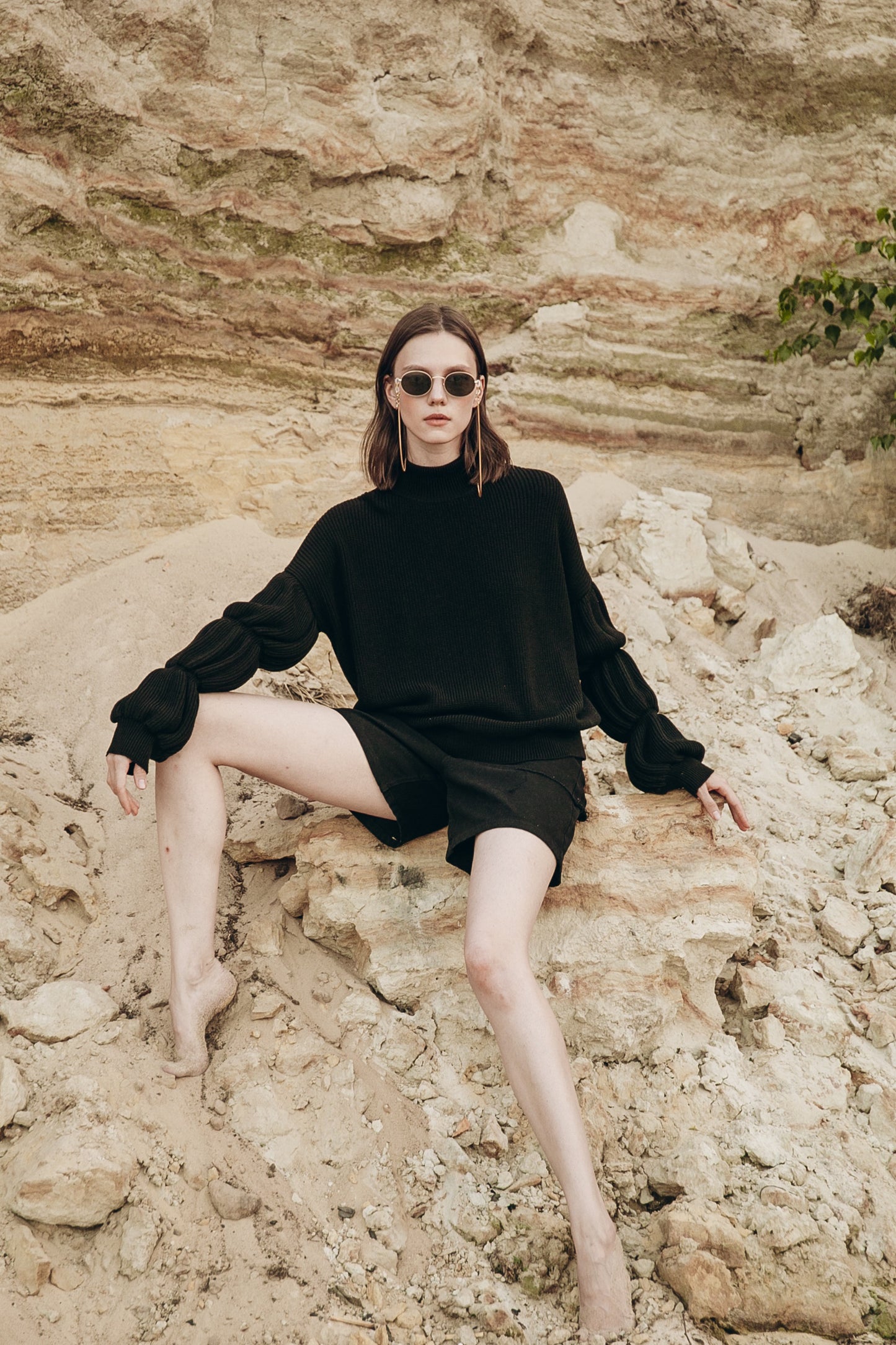 Светр " Волани"