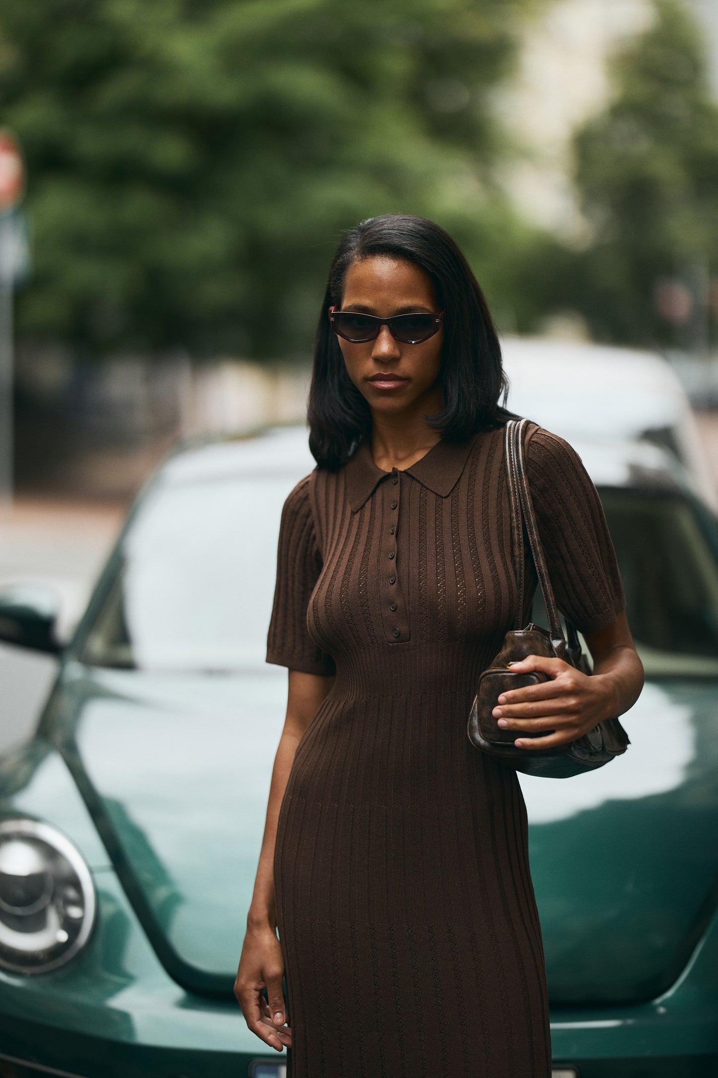 Сукня кроше-ажур з коротким рукавом