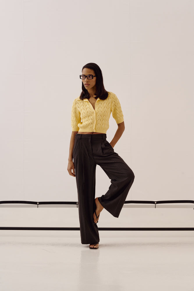 Брюки в смужку