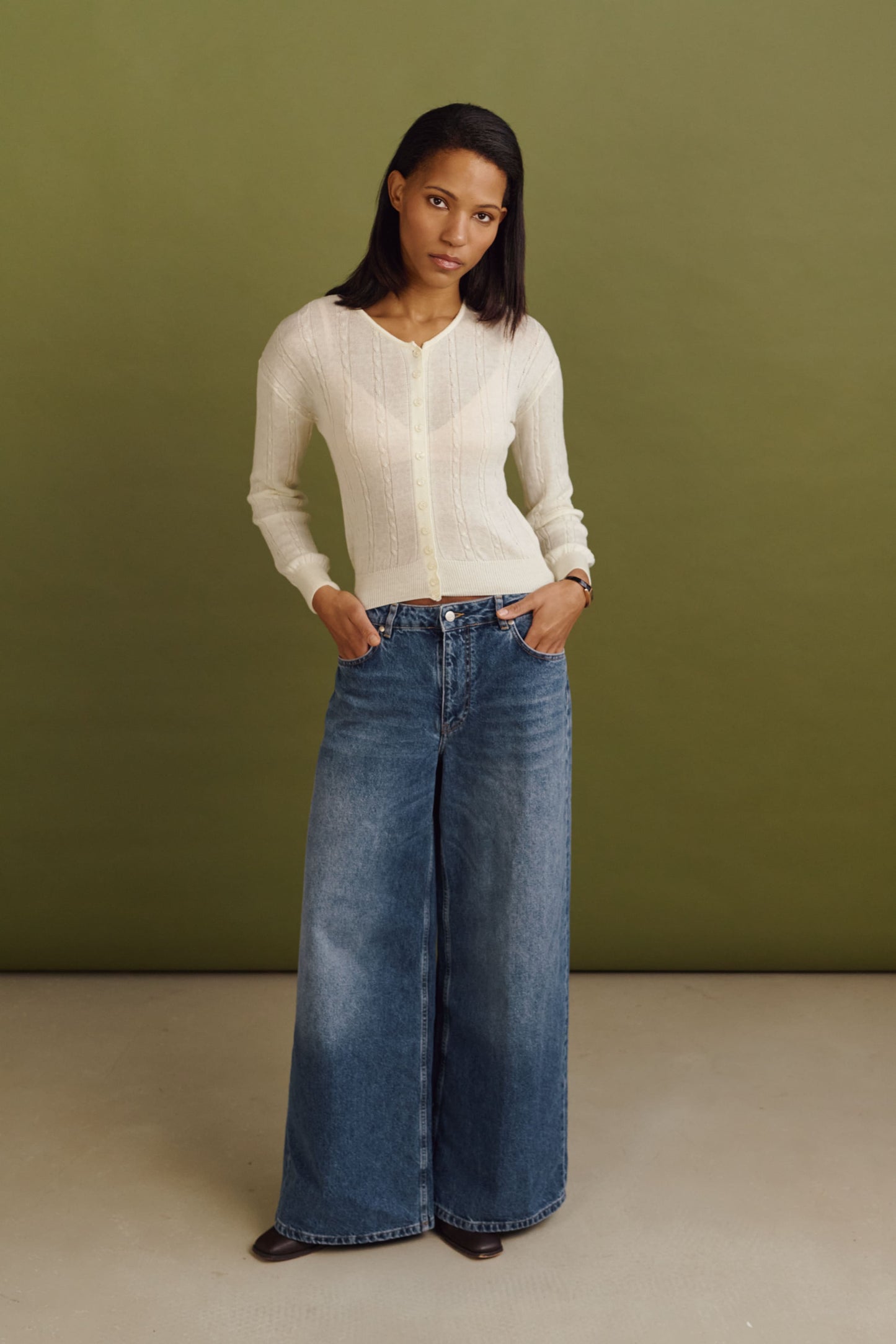 Кофта на ґудзиках