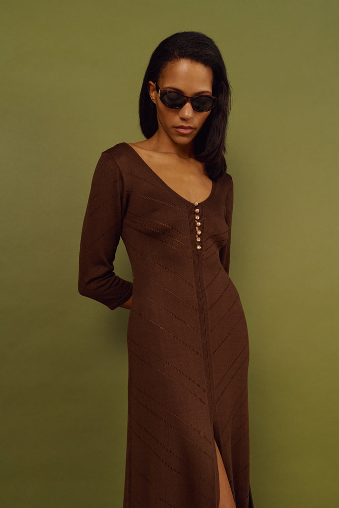 Сукня міді "Ажур"