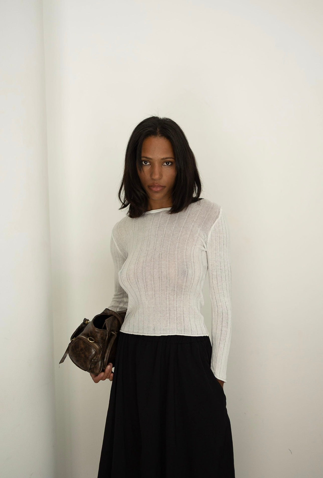 Лонгслів прозорий