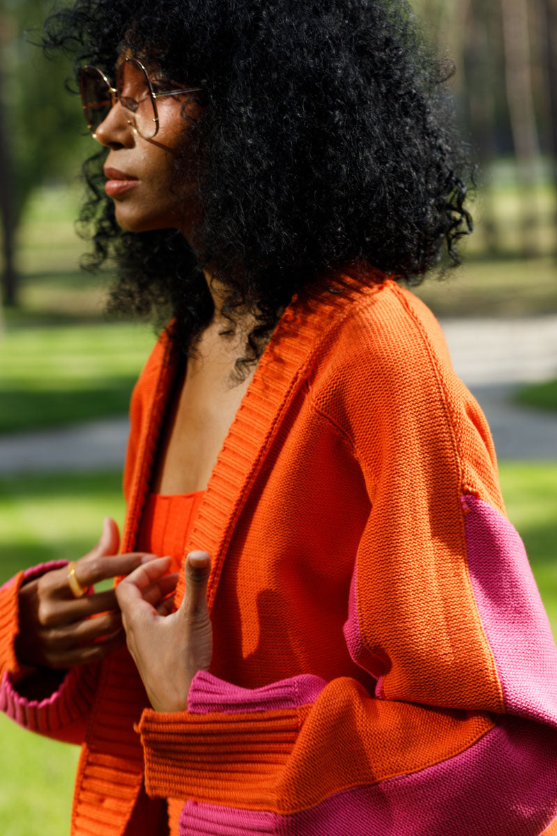 Кардиган " Two colors "