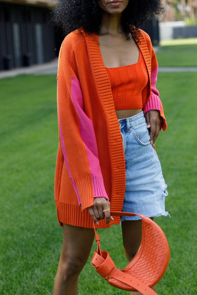 Кардиган " Two colors "