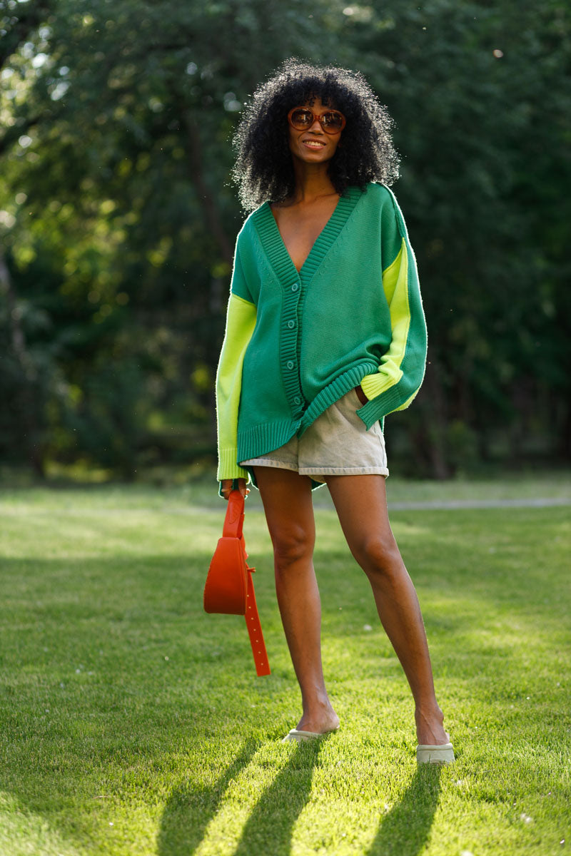 Кардиган " Two colors "