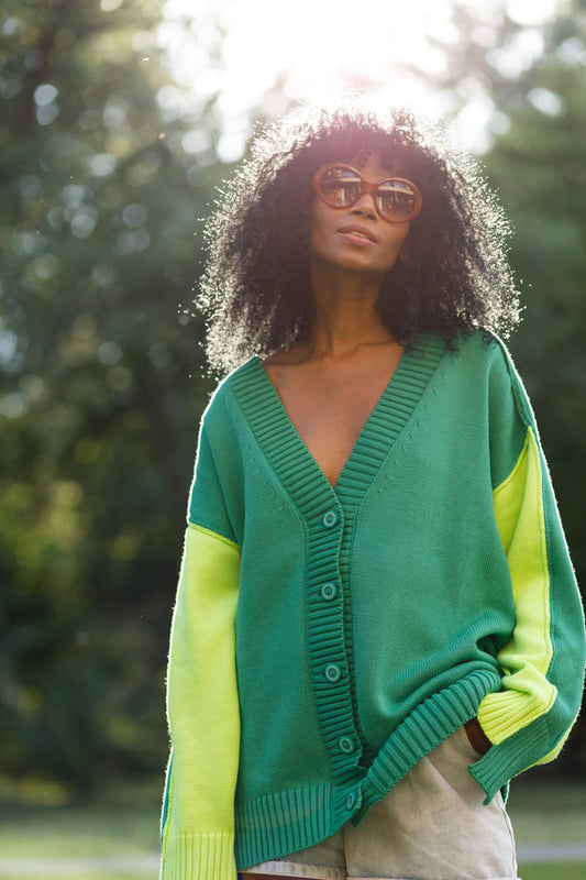 Кардиган " Two colors "