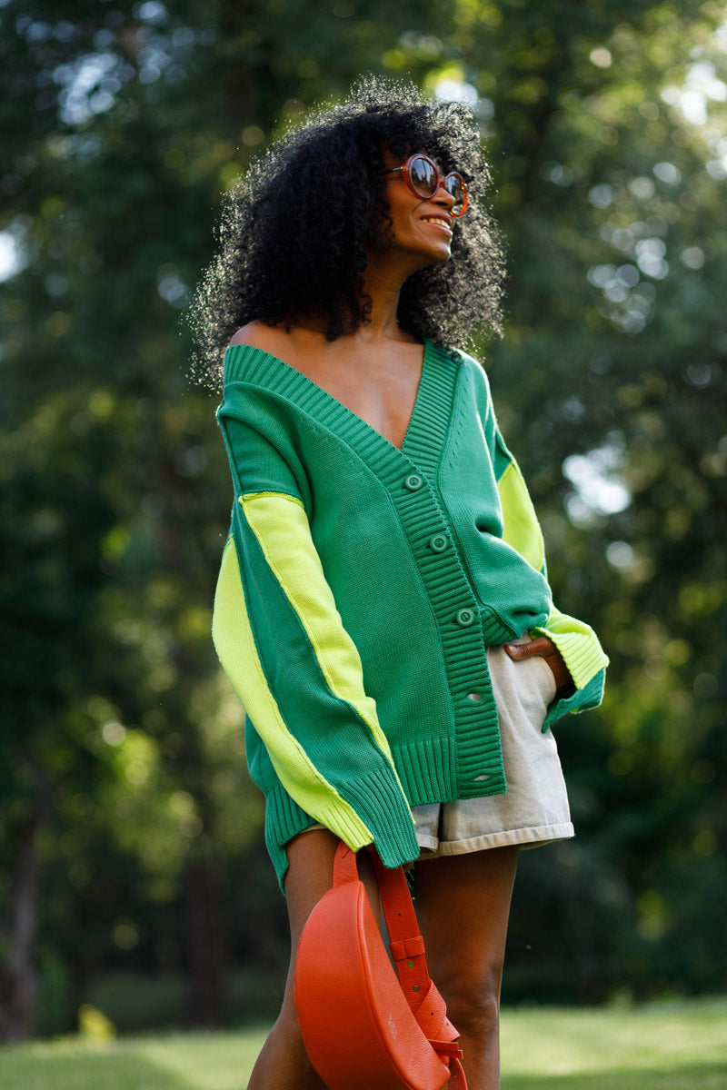 Кардиган " Two colors "