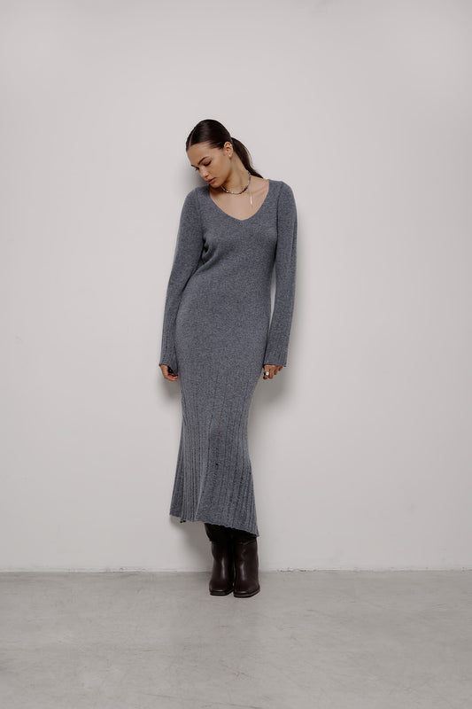 Lambswool Maxi Dress