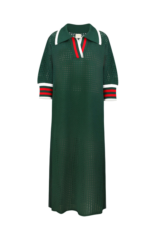 Сукня поло сітка оверсайз