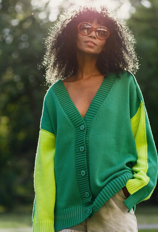 Кардиган " Two colors "