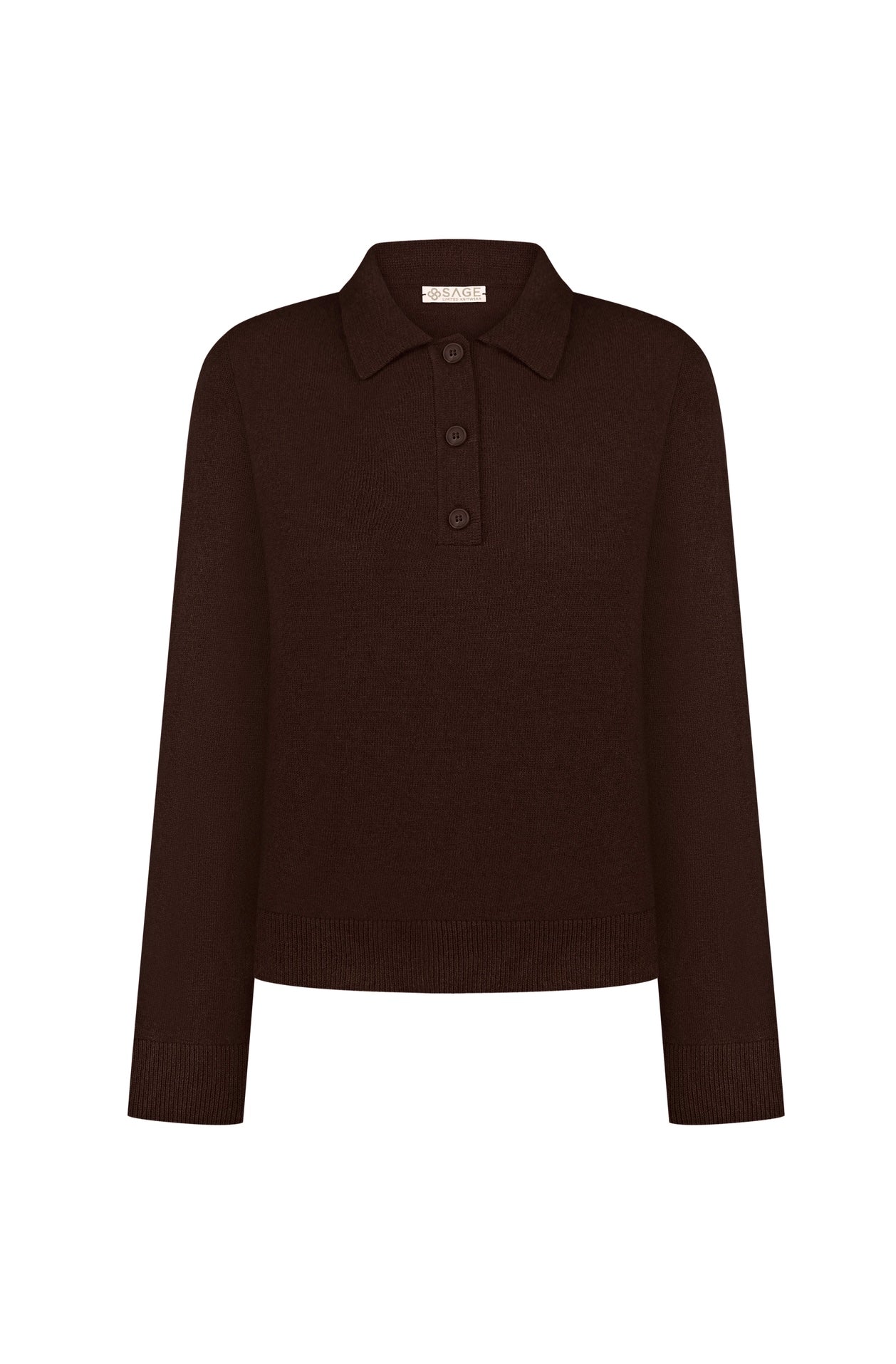 Поло вовняне на гудзиках