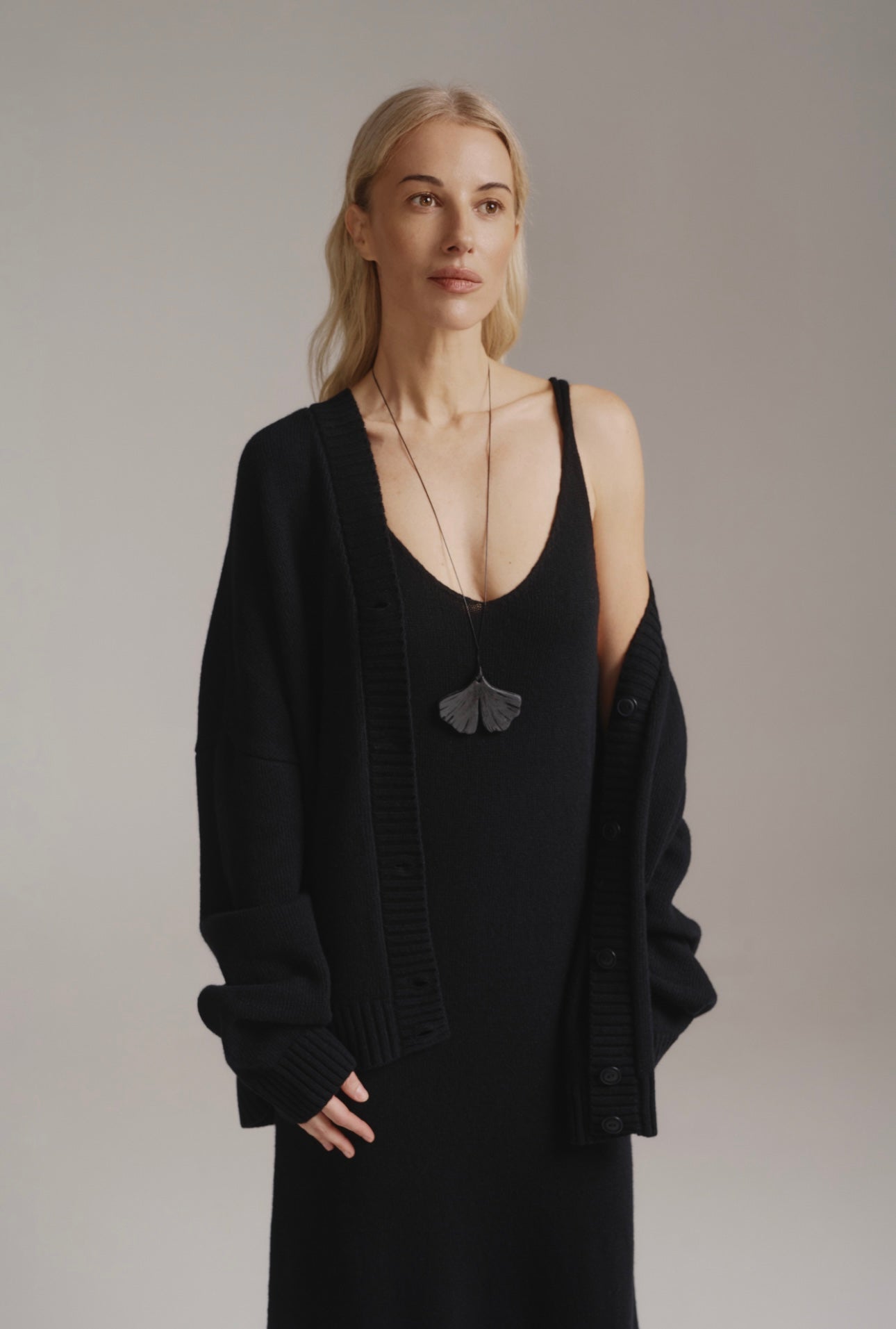 Кардиган оверсайз з вовни ягня