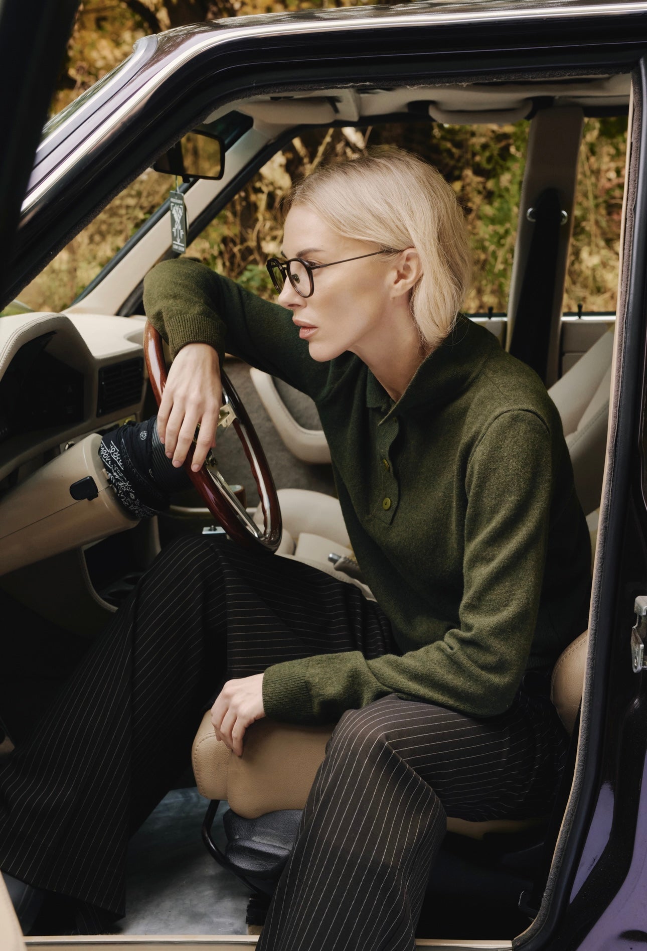 Поло вовняне на гудзиках