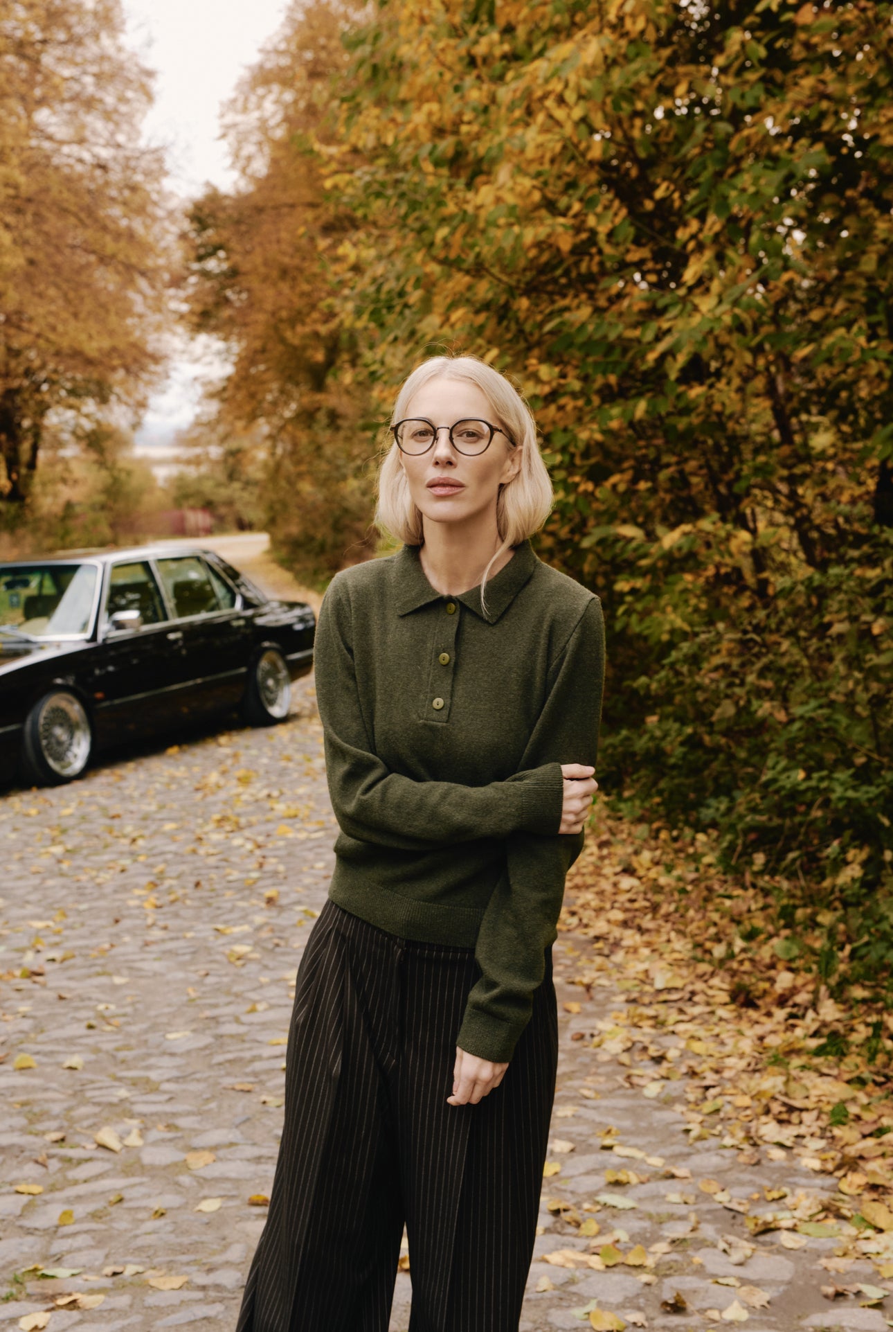 Поло вовняне на гудзиках