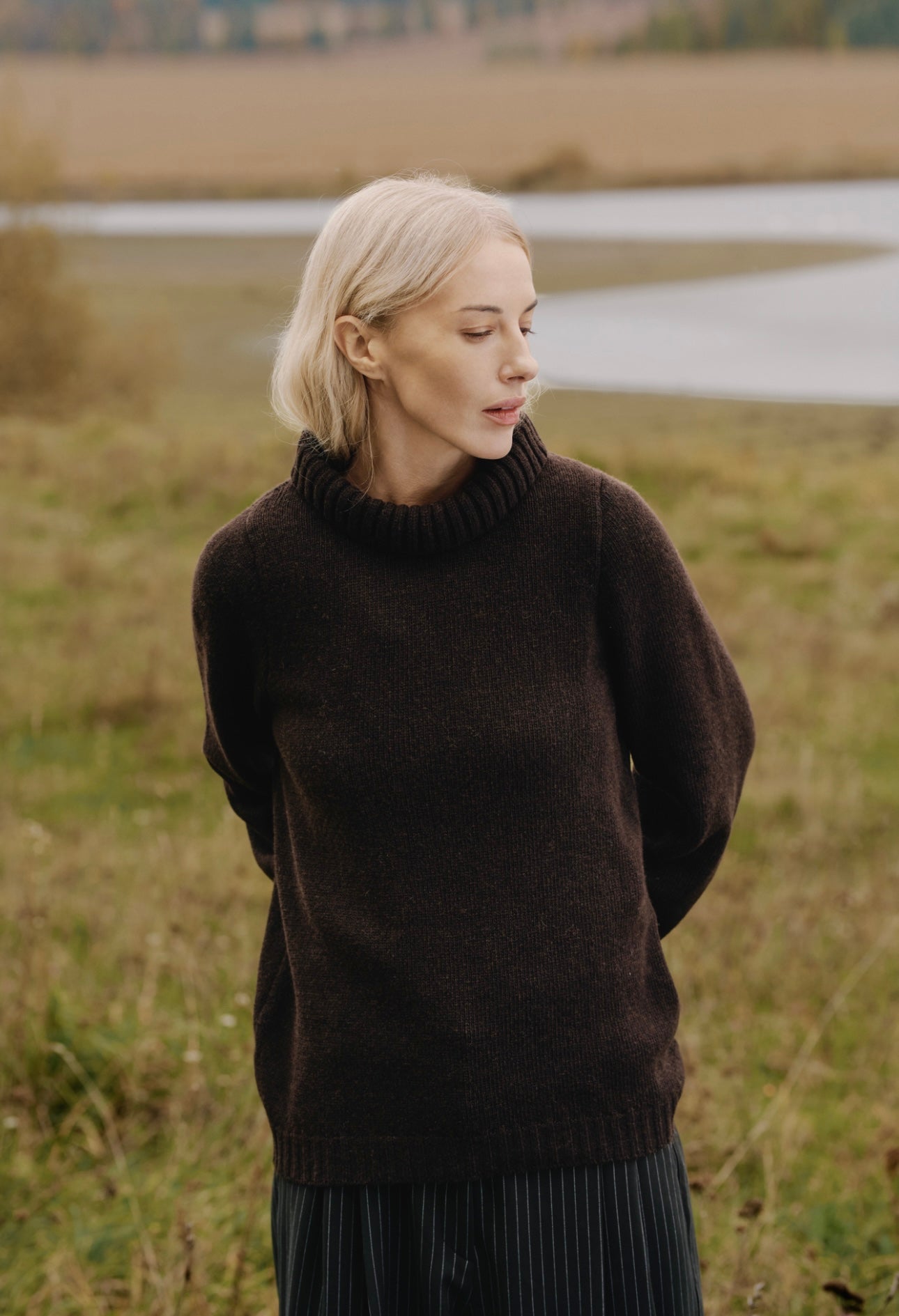 Cветр з вовни ягня “Swan”