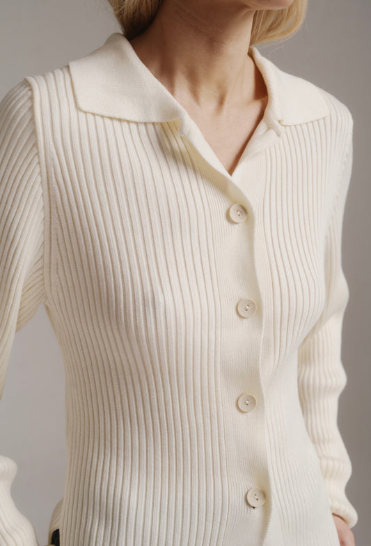 Сорочка в рубчик