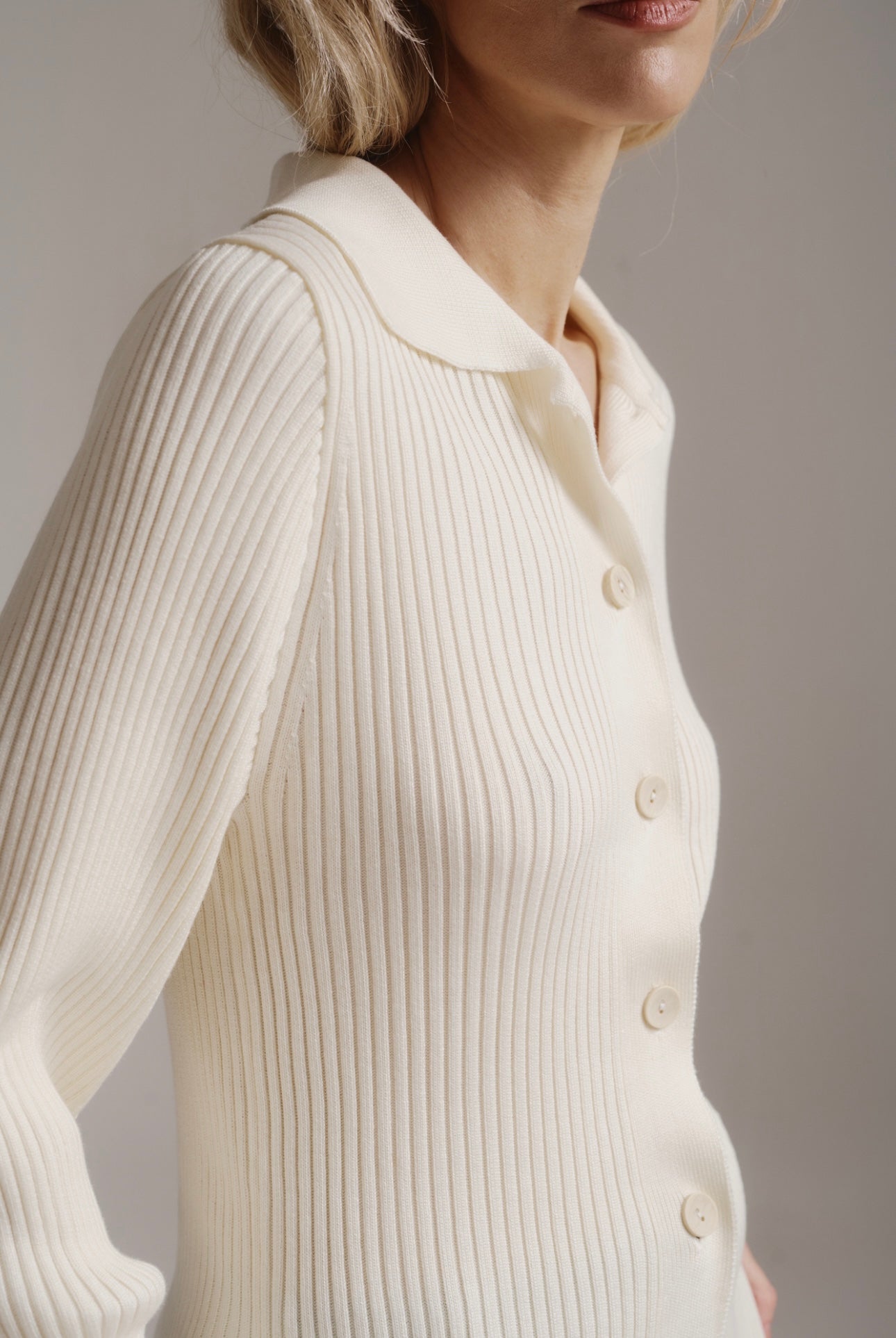 Сорочка в рубчик