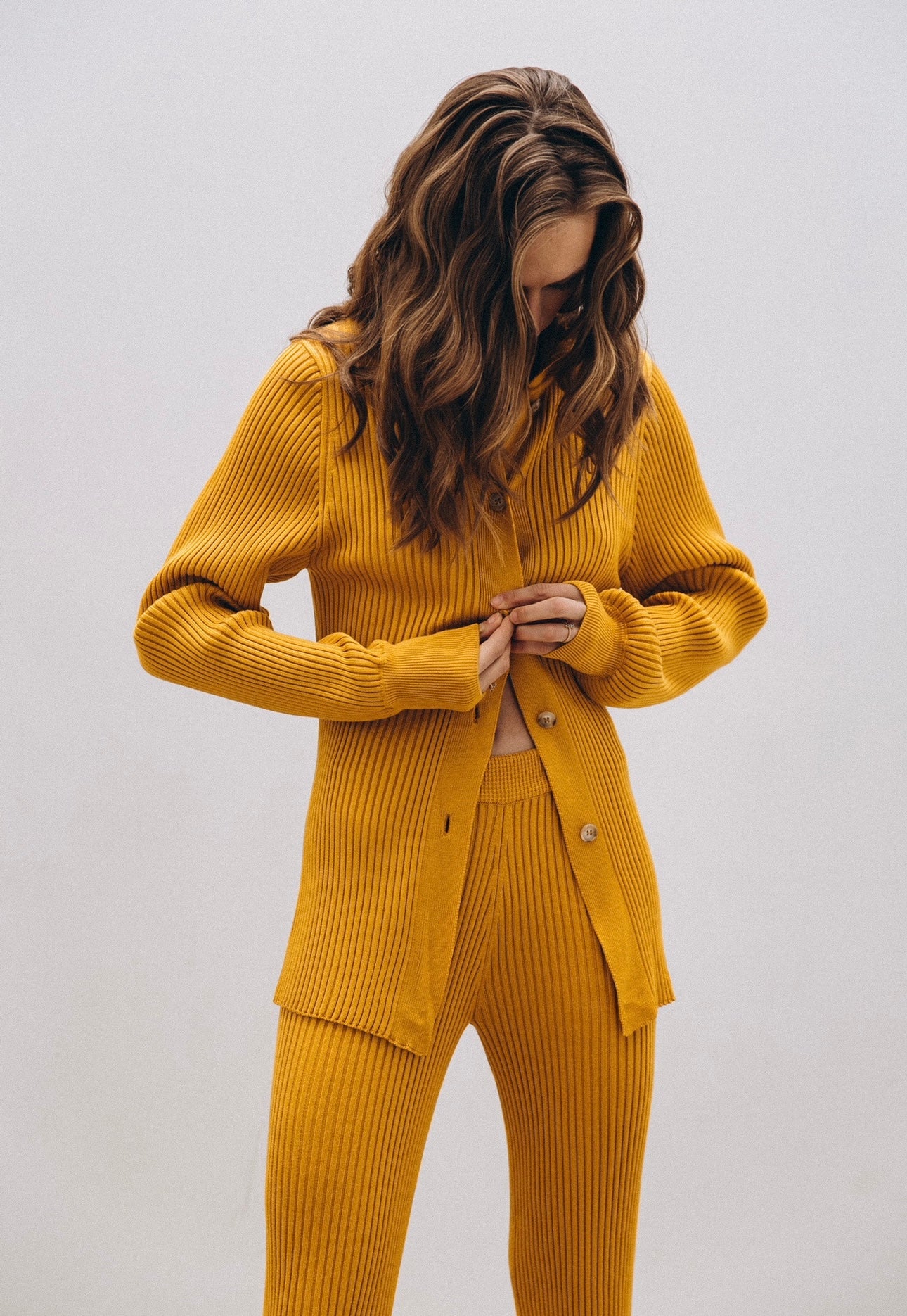 Сорочка в рубчик