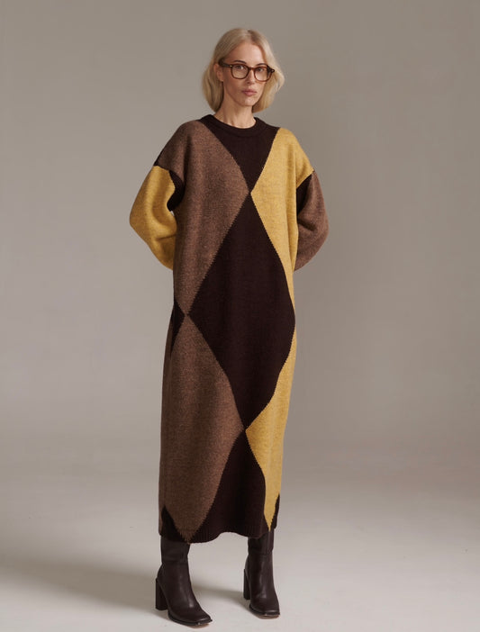 Сукня merino в ромби