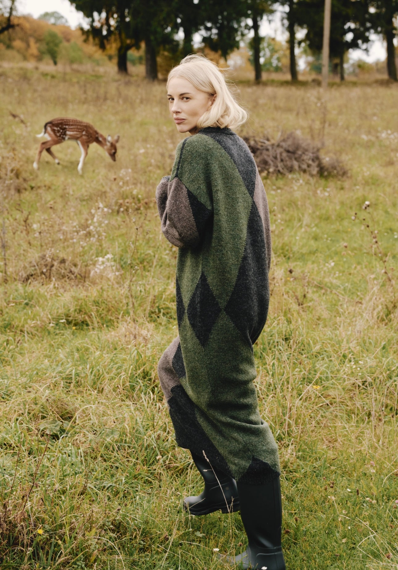 Сукня merino в ромби