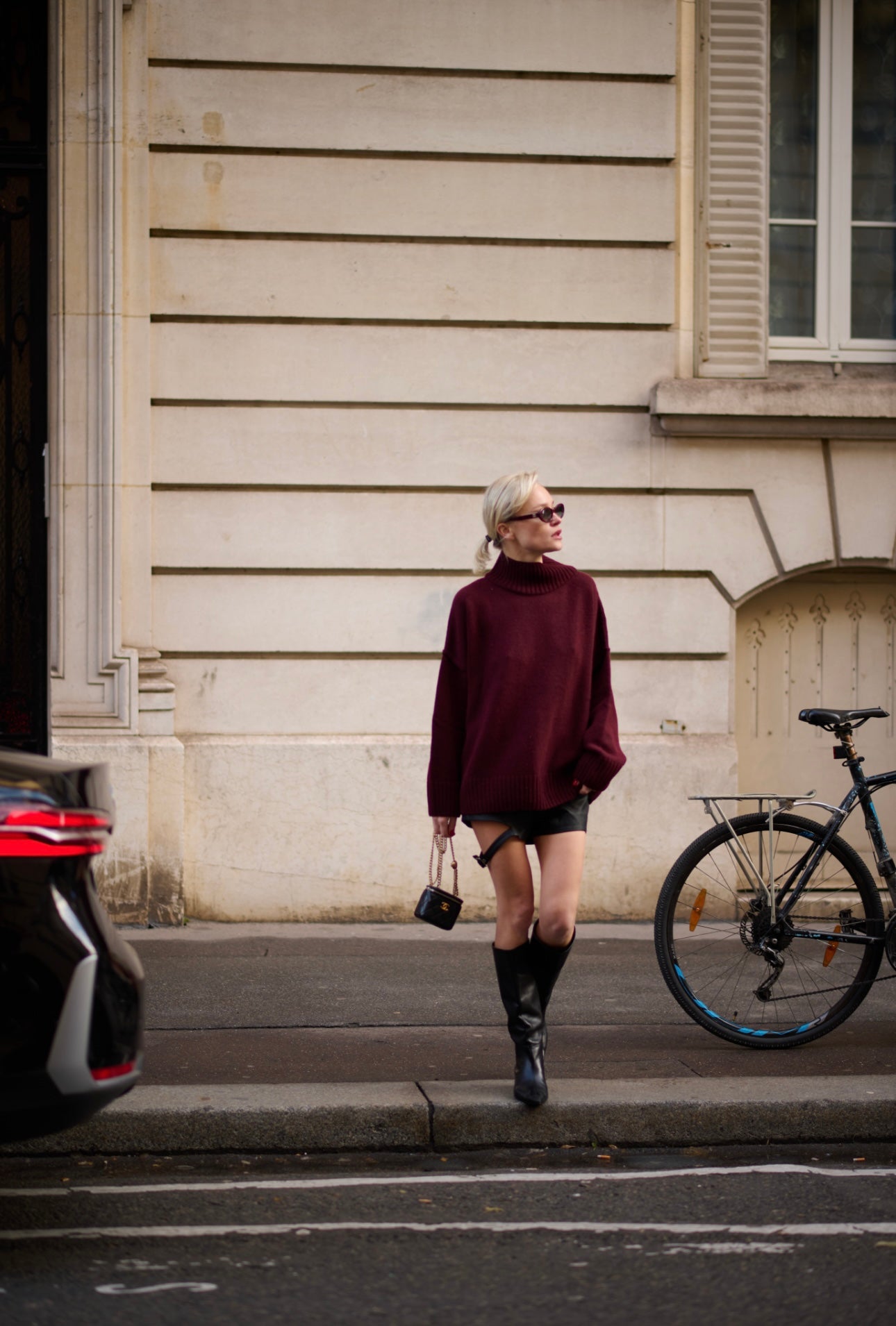 Светр оверсайз з вовни ягня