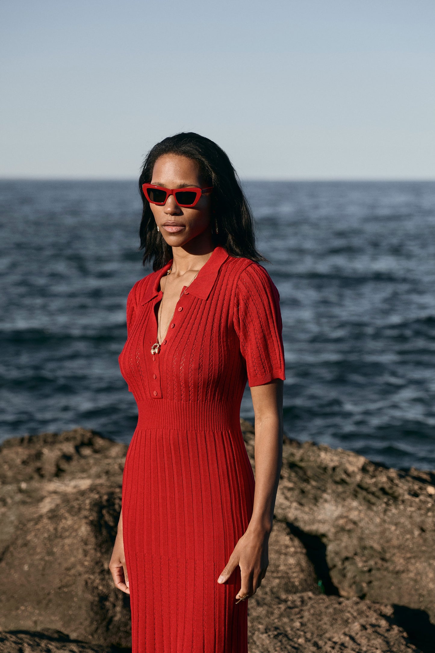 Сукня кроше-ажур з коротким рукавом