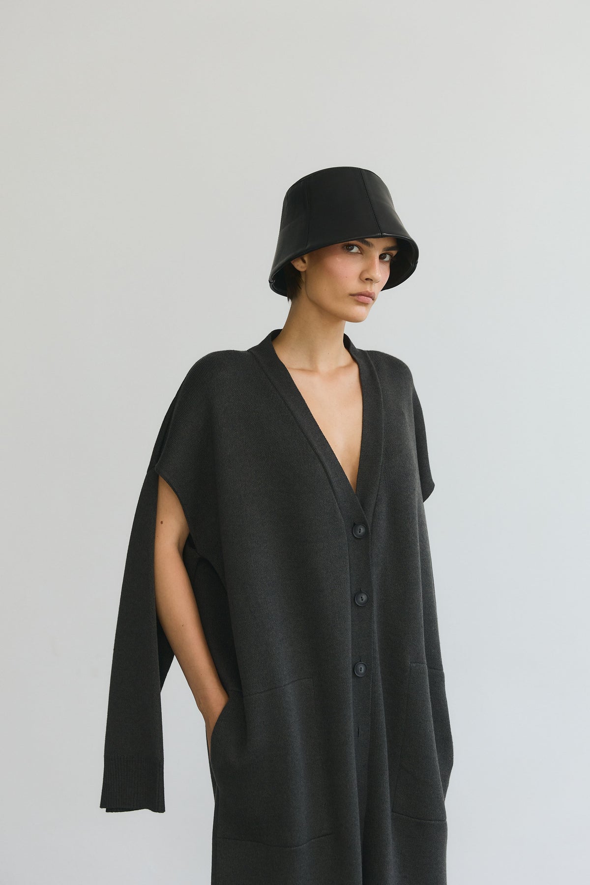 Кардиган максі CAPE 01